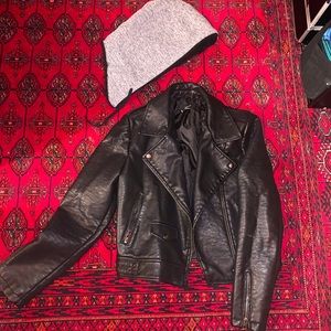 Leather jacket